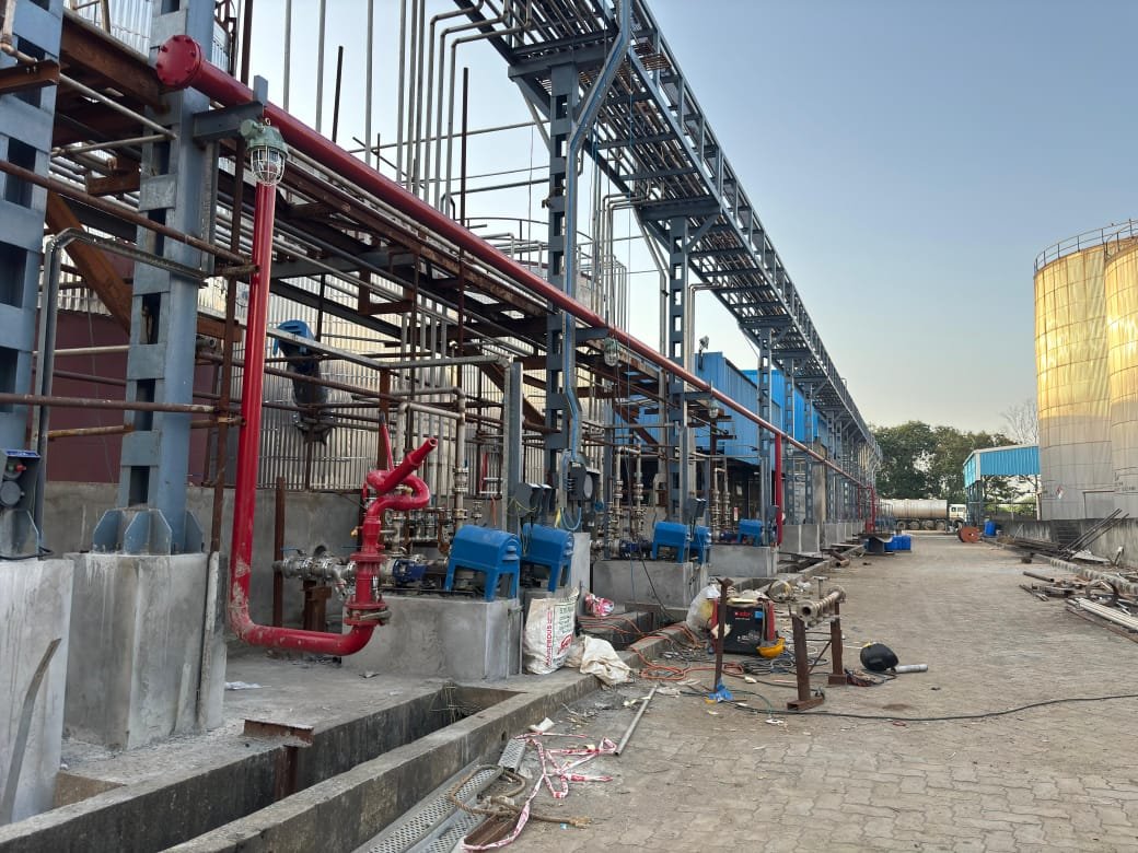 Pipe-Rack Civil Works, Godrej Industries Ltd.