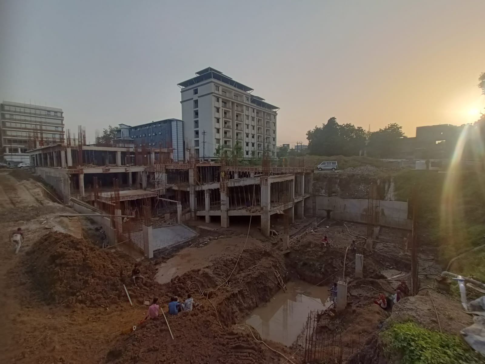 Central Square: Basement & Podium, Kiran Realties